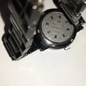 INVICTA-Ceramics Model 10279-Scattered White/Gray Numbers-Excellent INVICTA-Ceramics Model 10279-Scattered White/Gray Numbers  main image 3